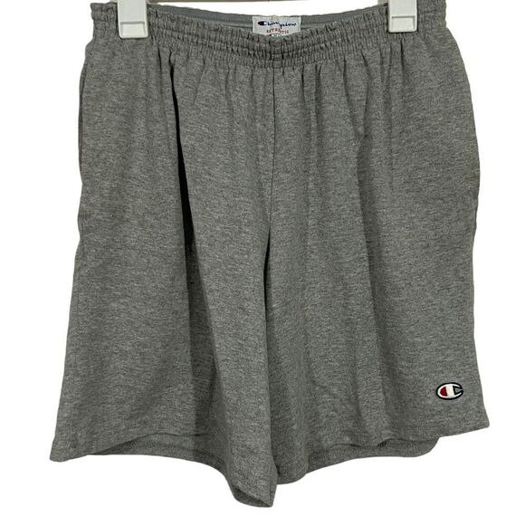Champion Grey Athletic Sweat Shorts - Picture 1 of 3